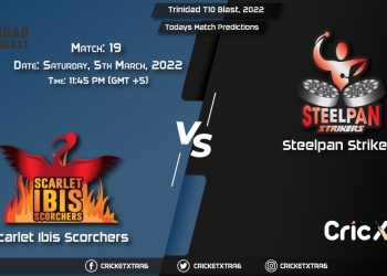 Trinidad T10 Blast, 2022, Match 19 SLS vs SPK, Playing 11 & Today's Match Predictions