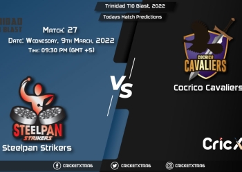 Trinidad T10 Blast, 2022, Match 27 SPK vs CCL, Playing 11 & Today's Match Predictions