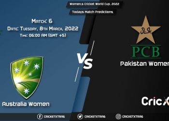 Women's Cricket World Cup, 2022, Match 6 AU-W vs PK-W, Playing 11 & Today's Match Predictions