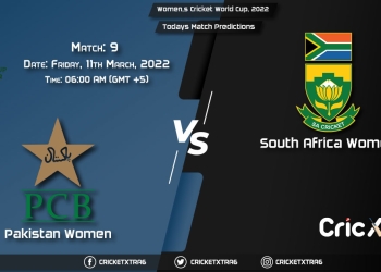 Women's Cricket World Cup, 2022, Match 9 PK-W vs SA-W, Playing 11 & Today's Match Predictions