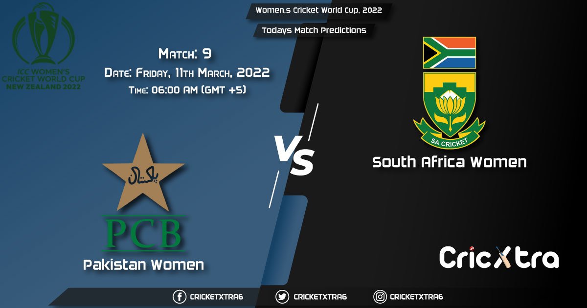 Women's Cricket World Cup, 2022, Match 9 PK-W vs SA-W, Playing 11 & Today's Match Predictions