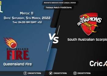 Women's National Cricket League, 202122, Match 11 QUN-W vs SAU-W, Playing 11 & Today's Match Predictions