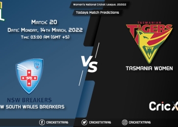 Women's National Cricket League, 202122, Match 20 NSW-W vs TAS-W, Playing 11 & Today's Match Predictions