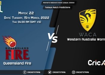 Women's National Cricket League, 202122, Match 22 QUN-W vs WA-W, Playing 11 & Today's Match Predictions