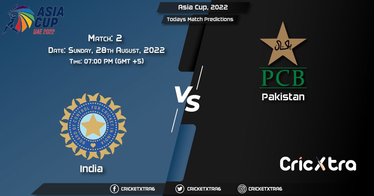Asia Cup, 2022, IND vs PAK 2nd Match Prediction, Fantasy Cricket Tips, Pitch Report and Injury Update
