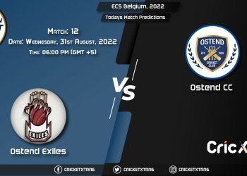 ECS Belgium, 2022, OEX vs OST 12th Match Prediction, Fantasy Cricket Tips, Pitch Report and Injury Update