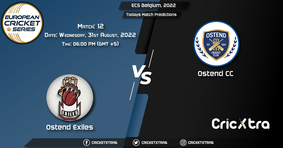 ECS Belgium, 2022, OEX vs OST 12th Match Prediction, Fantasy Cricket Tips, Pitch Report and Injury Update