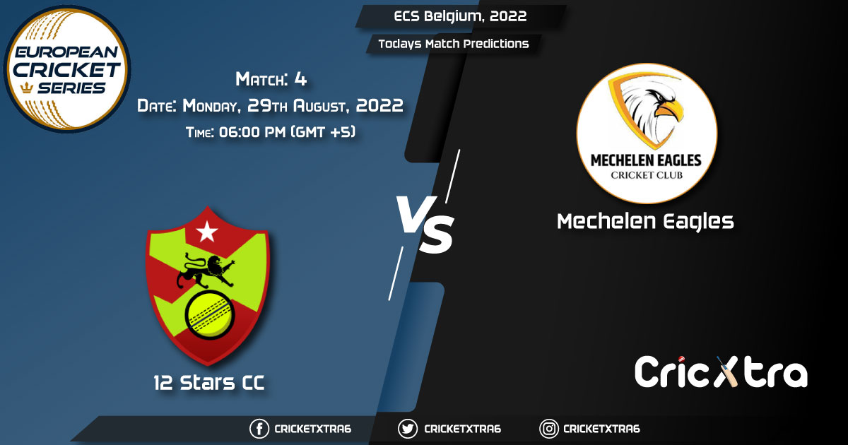 ECS Belgium, 2022, STR vs MEC 4th Match Prediction, Fantasy Cricket Tips, Pitch Report and Injury Update