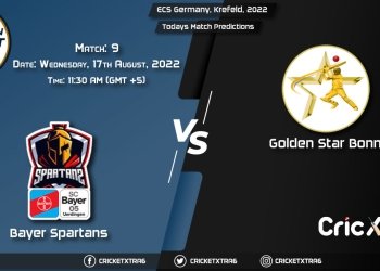 ECS Germany, Krefeld, 2022, BYS vs GSB 9th Match Prediction, Fantasy Cricket Tips, Pitch Report and Injury Update