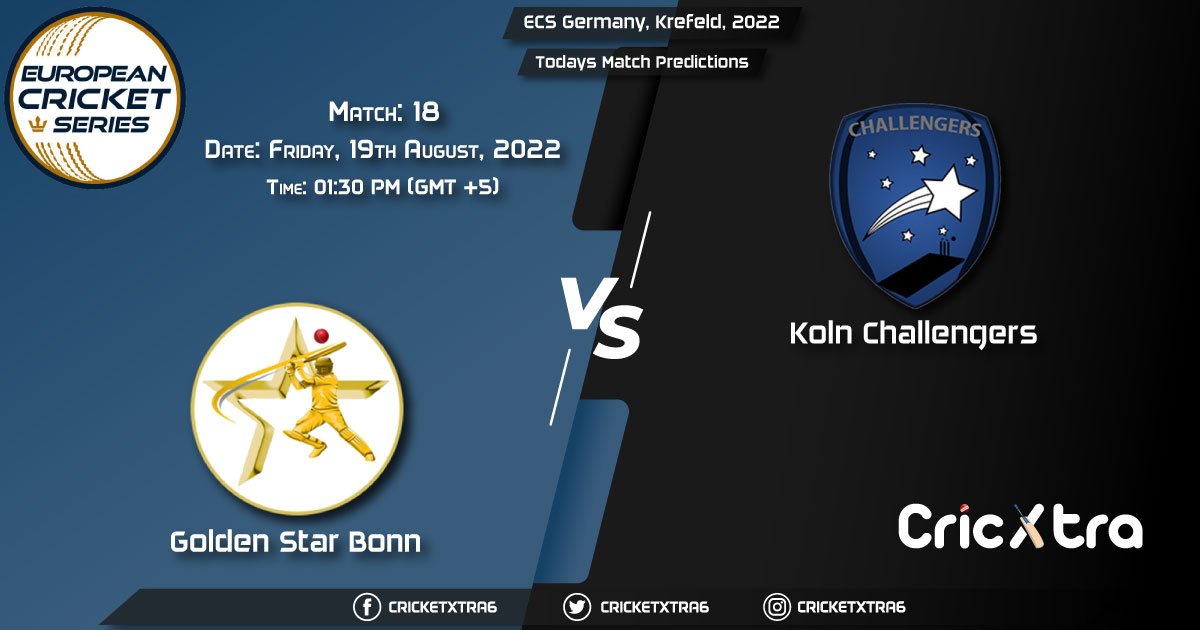 ECS Germany, Krefeld, 2022, GSB vs KCH 18th Match Prediction, Fantasy Cricket Tips, Pitch Report and Injury Update