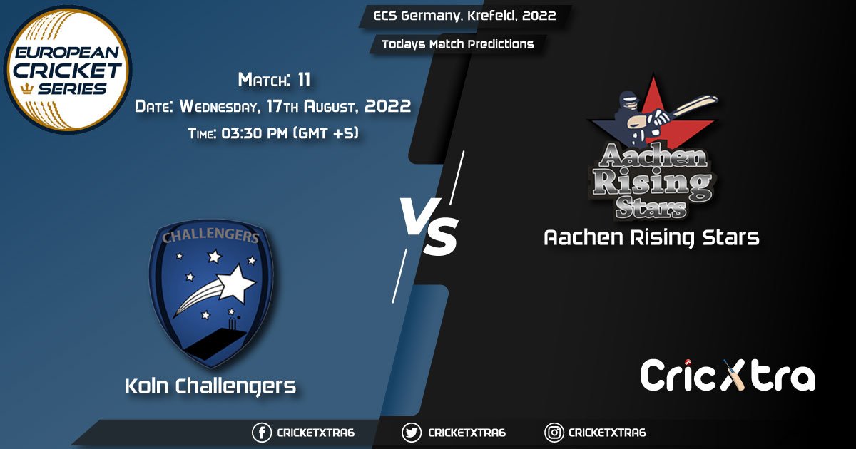ECS Germany, Krefeld, 2022, KCH vs ARS 11th Match Prediction, Fantasy Cricket Tips, Pitch Report and Injury Update