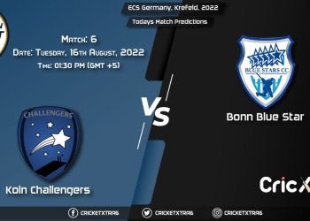ECS Germany, Krefeld, 2022, KCH vs BBS 6th Match Prediction, Fantasy Cricket Tips, Pitch Report and Injury Update