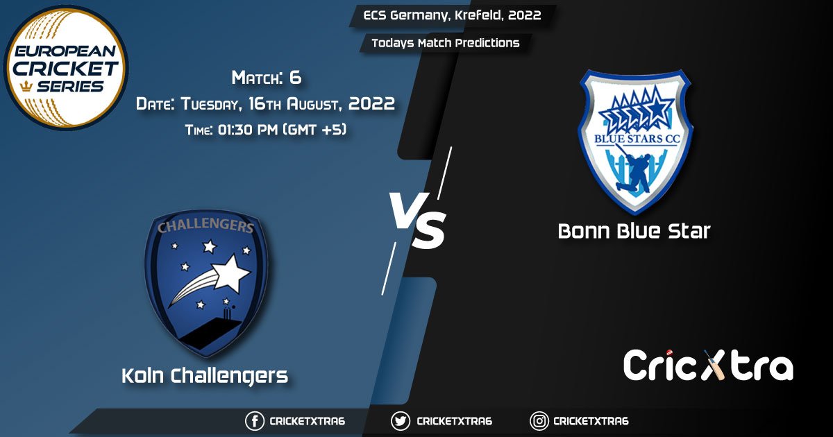 ECS Germany, Krefeld, 2022, KCH vs BBS 6th Match Prediction, Fantasy Cricket Tips, Pitch Report and Injury Update