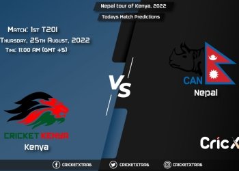 Nepal tour of Kenya, 2022, KEN vs NEP 1st T20I Match Prediction, Fantasy Cricket Tips, Pitch Report and Injury Update