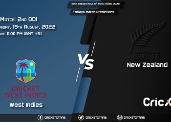 New Zealand tour of West Indies, 2022, WI vs NZ 2nd ODI Match Prediction, Fantasy Cricket Tips, Pitch Report and Injury Update