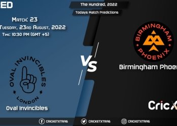 The Hundred, 2022, OVI vs BPH 23rd Match Prediction, Fantasy Cricket Tips, Pitch Report and Injury Update