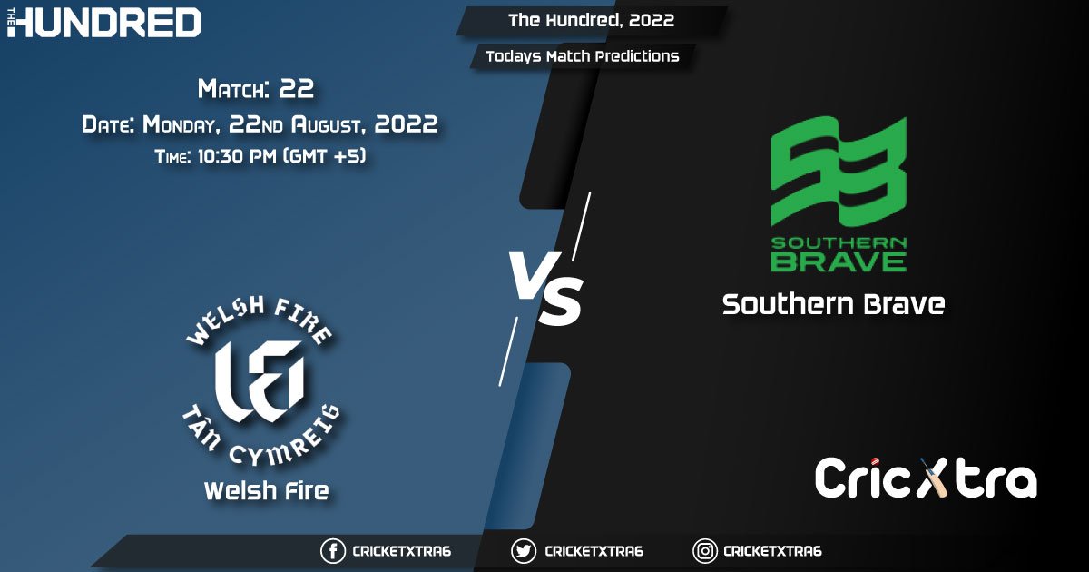 The Hundred, 2022, WEF vs SOB 22nd Match Prediction, Fantasy Cricket Tips, Pitch Report and Injury Update