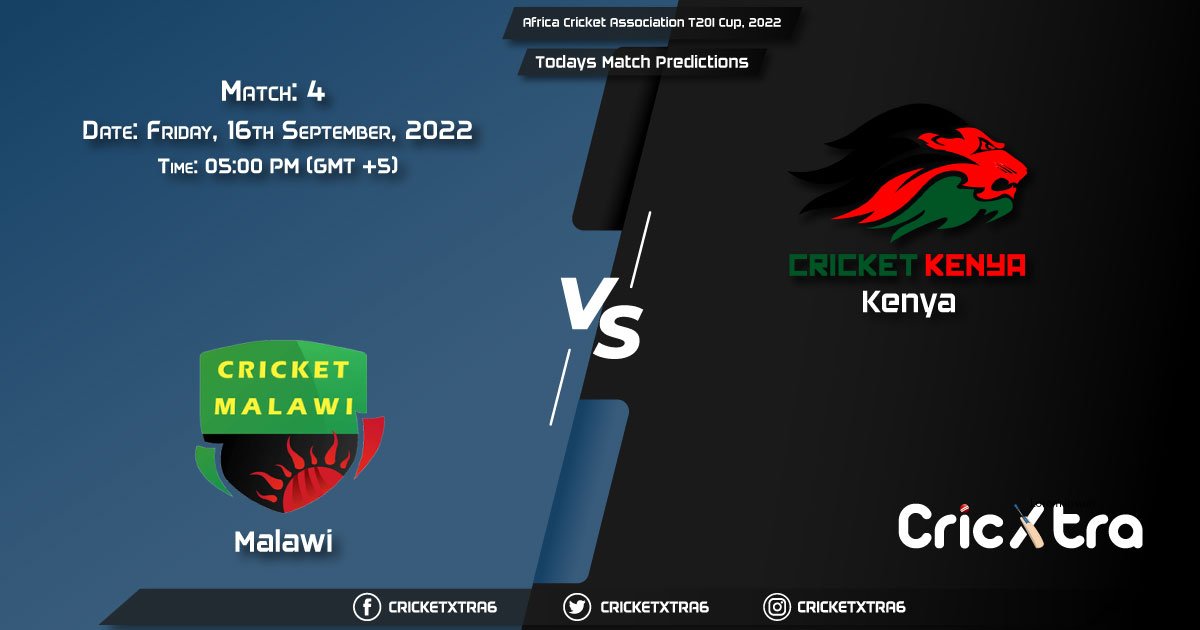 Africa Cricket Association T20I Cup, 2022, MAL vs KEN 4th Match Prediction, Fantasy Cricket Tips, Pitch Report and Injury Update