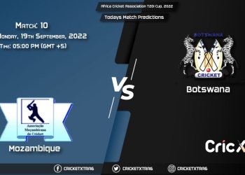 Africa Cricket Association T20I Cup, 2022, MOZ vs BOT 10th Match Prediction, Fantasy Cricket Tips, Pitch Report and Injury Update