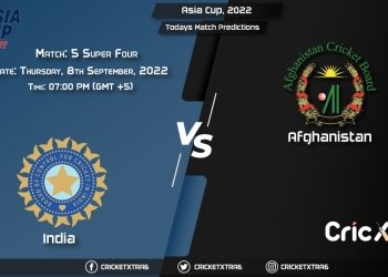 Asia Cup, 2022, IND vs AFG Super Four - Match 5 Prediction, Fantasy Cricket Tips, Pitch Report and Injury Update