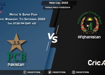 Asia Cup, 2022, PAK vs AFG Super Four - Match 4 Prediction, Fantasy Cricket Tips, Pitch Report and Injury Update
