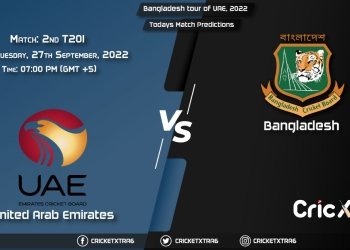 Bangladesh tour of UAE, 2022, UAE vs BAN 2nd T20I Match Prediction, Fantasy Cricket Tips, Pitch Report and Injury Update