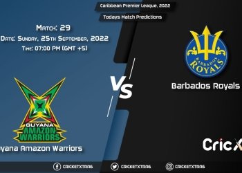 Caribbean Premier League, 2022, GUY vs BR 30th Match Prediction, Fantasy Cricket Tips, Pitch Report and Injury Update