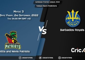 Caribbean Premier League, 2022, SKN vs BR 3rd Match Prediction, Fantasy Cricket Tips, Pitch Report and Injury Update