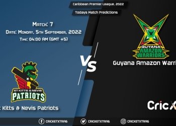 Caribbean Premier League, 2022, SKN vs GUY 7th Match Prediction, Fantasy Cricket Tips, Pitch Report and Injury Update