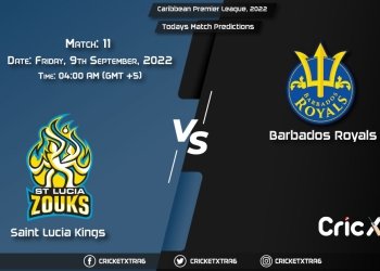 Caribbean Premier League, 2022, SLK vs BR 11th Match Prediction, Fantasy Cricket Tips, Pitch Report and Injury Update