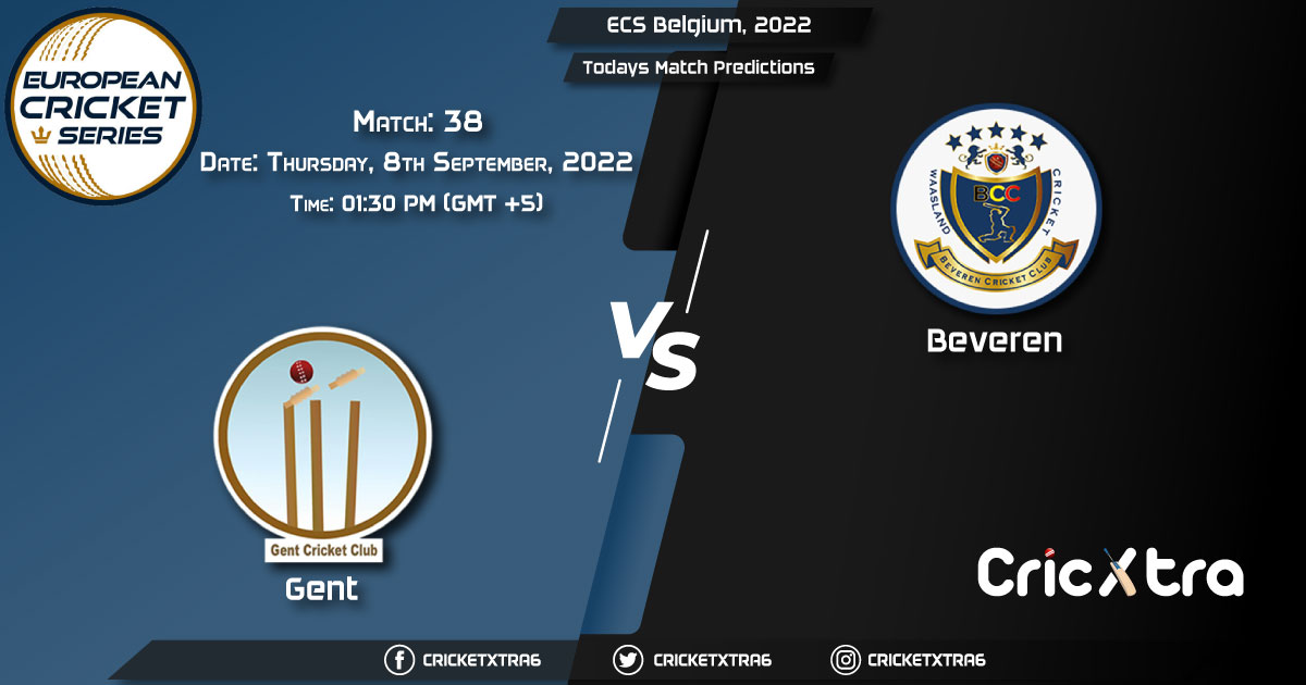 ECS Belgium, 2022, GEN vs BEV 38th Match Prediction, Fantasy Cricket Tips, Pitch Report and Injury Update
