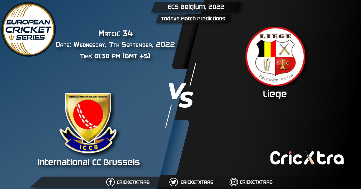 ECS Belgium, 2022, ICCB vs LIE 34th Match Prediction, Fantasy Cricket Tips, Pitch Report and Injury Update
