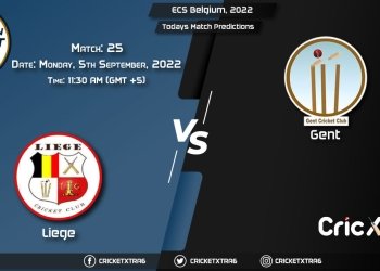 ECS Belgium, 2022, LIE vs GEN 25th Match Prediction, Fantasy Cricket Tips, Pitch Report and Injury Update