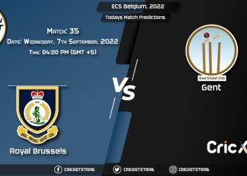 ECS Belgium, 2022, RB vs GEN 35th Match Prediction, Fantasy Cricket Tips, Pitch Report and Injury Update