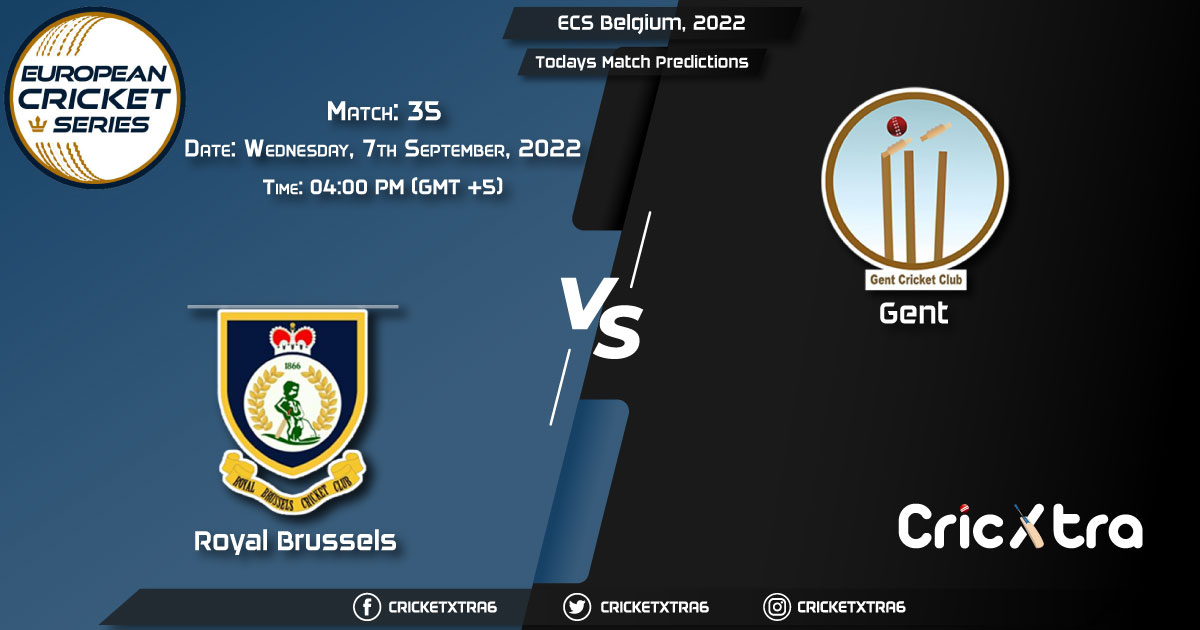 ECS Belgium, 2022, RB vs GEN 35th Match Prediction, Fantasy Cricket Tips, Pitch Report and Injury Update