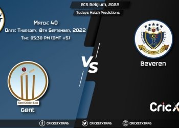 ECS Belgium, 2022, RB vs LIE 40th Match Prediction, Fantasy Cricket Tips, Pitch Report and Injury Update