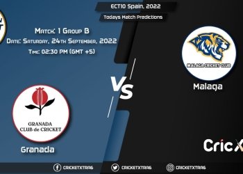 ECT10 Spain, 2022, GRD vs MAL Group B - Match 1 Prediction, Fantasy Cricket Tips, Pitch Report and Injury Update