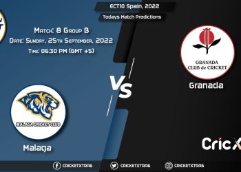 ECT10 Spain, 2022, MAL vs GRD Group B - Match 8 Prediction, Fantasy Cricket Tips, Pitch Report and Injury Update