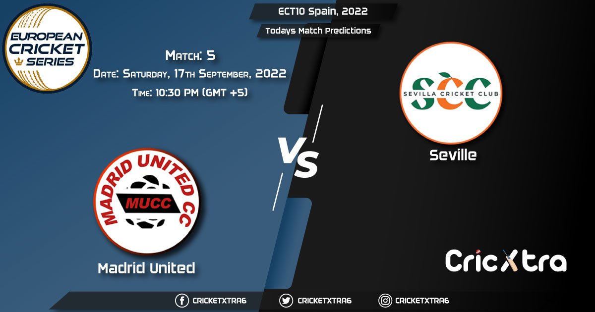 ECT10 Spain, 2022, MAU vs SEV Group A - Match 5 Prediction, Fantasy Cricket Tips, Pitch Report and Injury Update