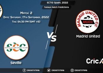 ECT10 Spain, 2022, SEV vs MAU Group A - Match 2 Prediction, Fantasy Cricket Tips, Pitch Report and Injury Update