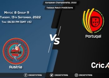 European Championship, 2022, AUT vs POR Group A - Match 8 Prediction, Fantasy Cricket Tips, Pitch Report and Injury Update