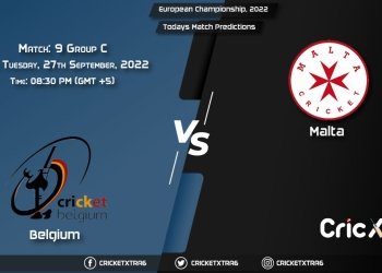 European Championship, 2022, BEL vs MAL Group C - Match 9 Prediction, Fantasy Cricket Tips, Pitch Report and Injury Update