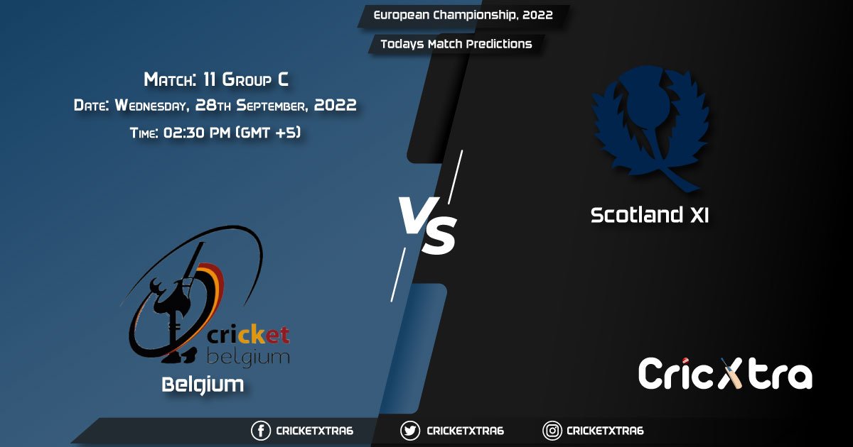 European Championship, 2022, BEL vs SCO-XI Group C - Match 11 Prediction, Fantasy Cricket Tips, Pitch Report and Injury Update