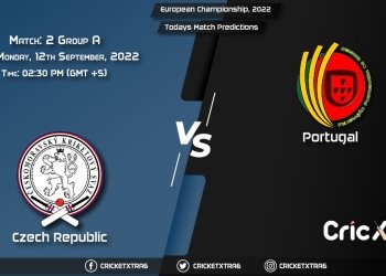 European Championship, 2022, CZR vs POR Group A - Match 2 Prediction, Fantasy Cricket Tips, Pitch Report and Injury Update