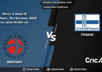 European Championship, 2022, DEN vs FIN Group B - Match 4 Prediction, Fantasy Cricket Tips, Pitch Report and Injury Update