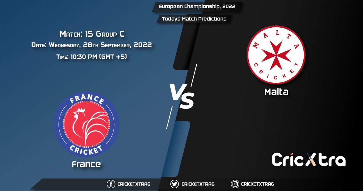 European Championship, 2022, FRA vs MAL Group C - Match 15 Prediction, Fantasy Cricket Tips, Pitch Report and Injury Update