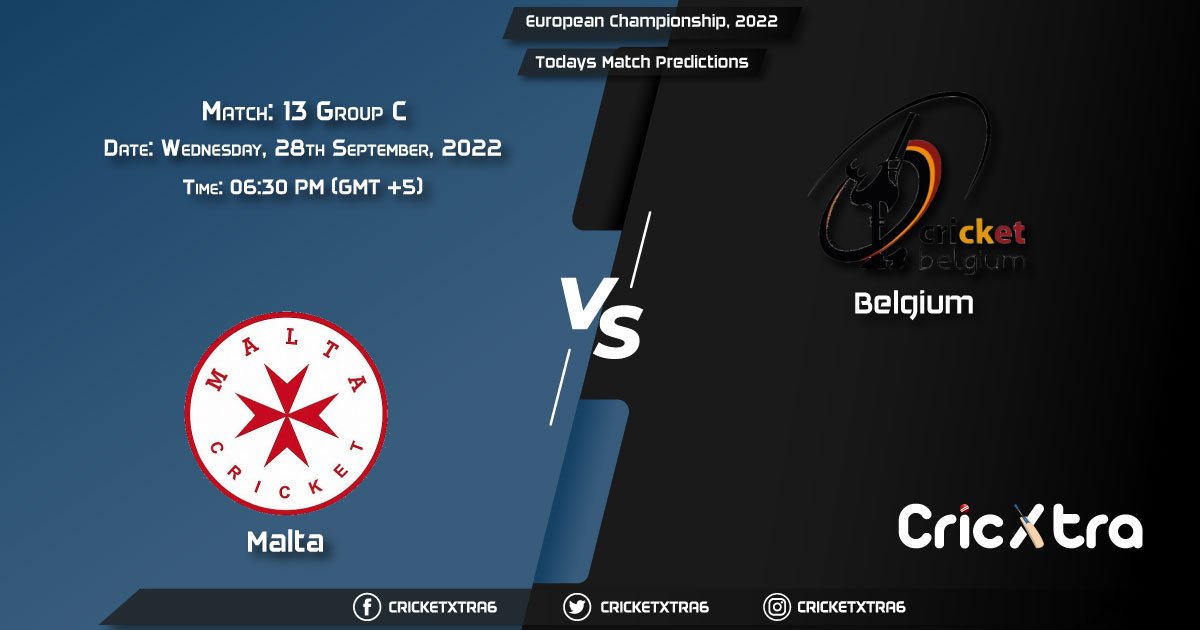 European Championship, 2022, MAL vs BEL Group C - Match 13 Prediction, Fantasy Cricket Tips, Pitch Report and Injury Update