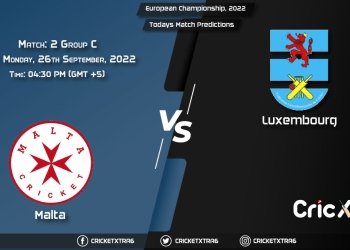 European Championship, 2022, MAL vs LUX Group C - Match 2 Prediction, Fantasy Cricket Tips, Pitch Report and Injury Update