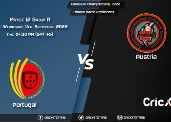 European Championship, 2022, POR vs AUT Group A - Match 12 Prediction, Fantasy Cricket Tips, Pitch Report and Injury Update