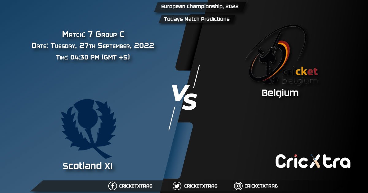 European Championship, 2022, SCO-XI vs BEL Group C - Match 7 Prediction, Fantasy Cricket Tips, Pitch Report and Injury Update